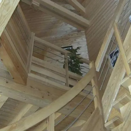 Magnificent Wooden With Sauna Chalet