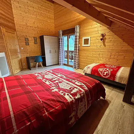Magnificent Wooden With Sauna Chalet Ventron