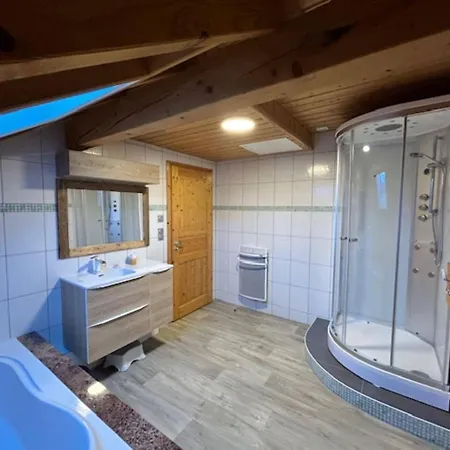 Magnificent Wooden With Sauna Chalet Ventron