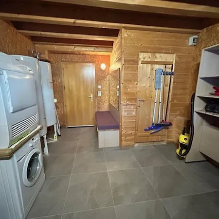 Chalet Magnificent Wooden With Sauna *
