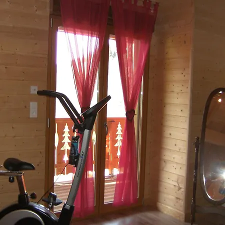 Magnificent Wooden With Sauna Chalet Ventron